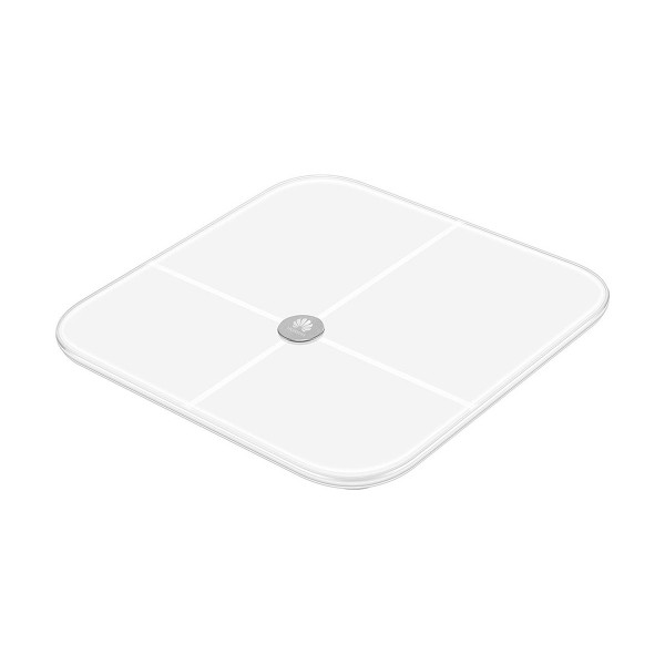 Huawei báscula inteligente blanco body fat scale diseño minimalista conectividad bluetooth