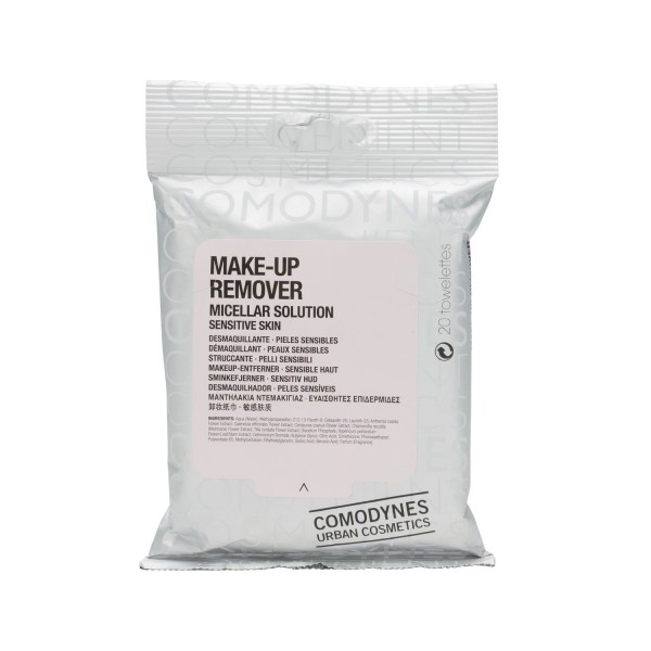 Comodynes Toallitas Desmaquillantes Piel Sensible 20 Unidades