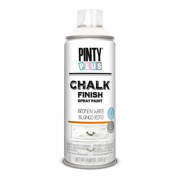 Pintura en spray chalk 520cc blanco roto (pack 2 unidades)