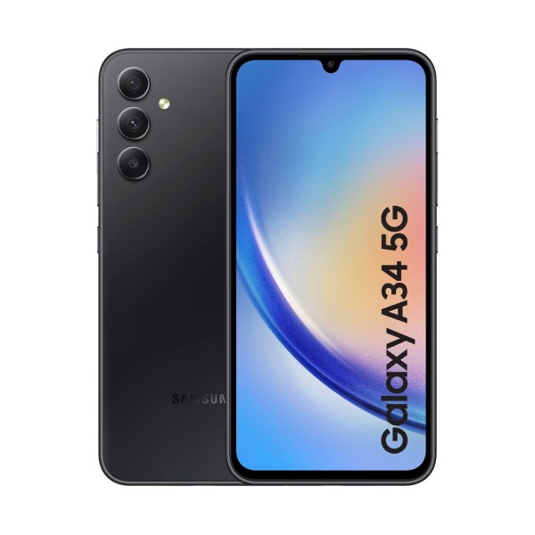 Samsung a34 5g graphite / 8+256gb / 6.6" amoled 120hz full hd+